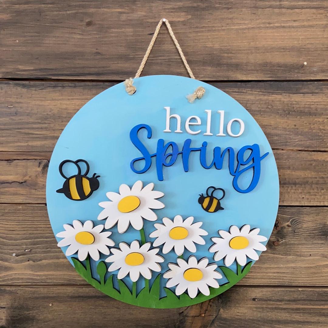 Hello with bees - Northern Heart Designs