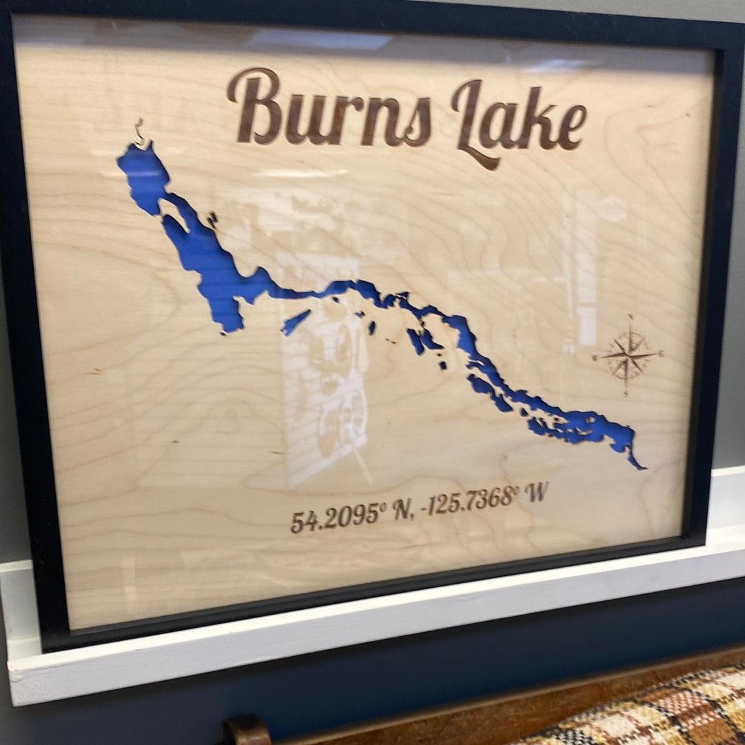 Lake Map's - Northern Hart Designs
