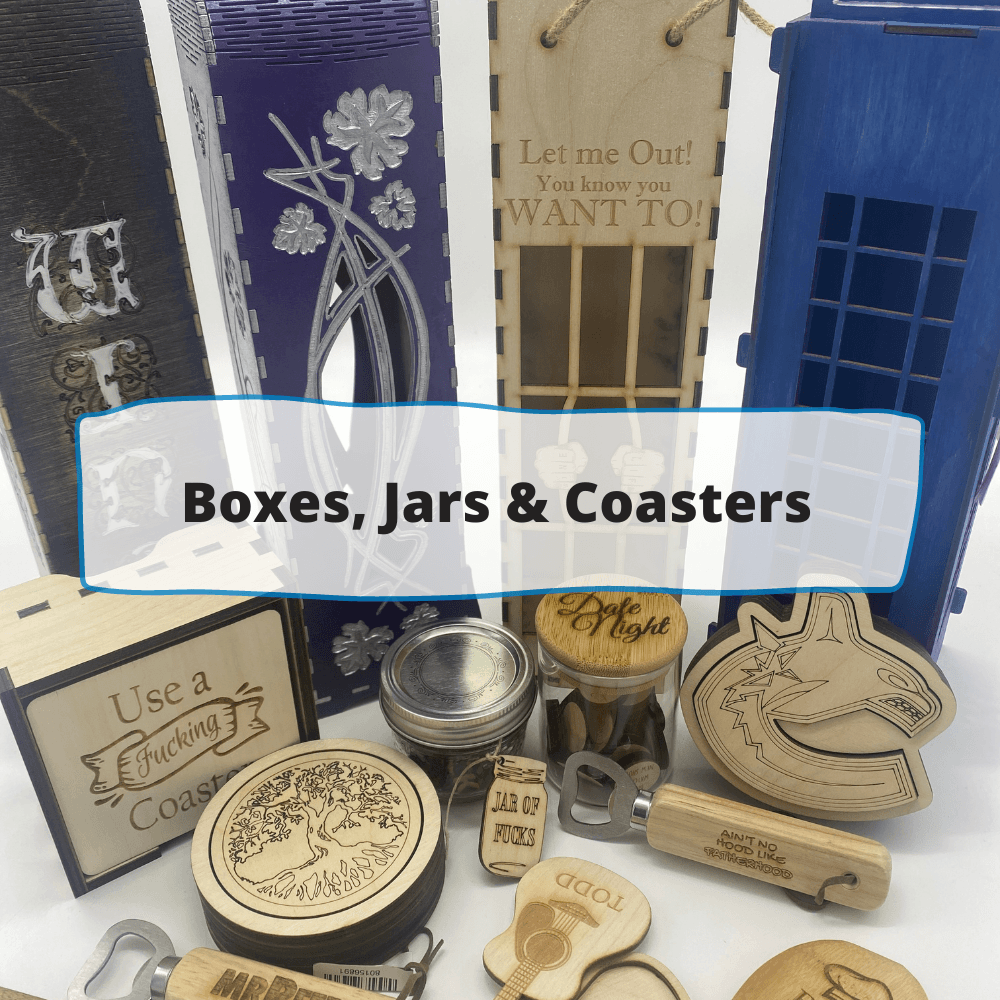 Boxes, Jars & Coasters