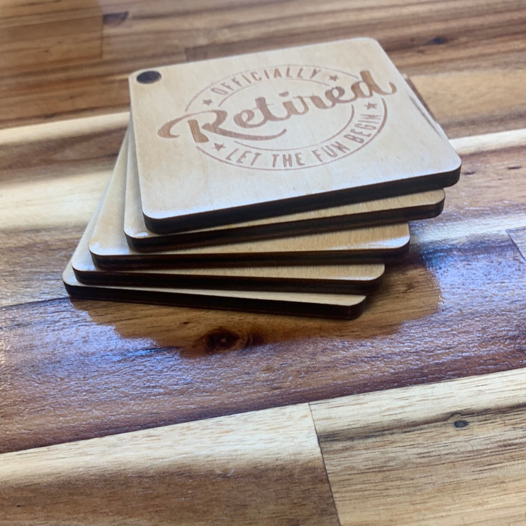 Officially Retired Coaster Set