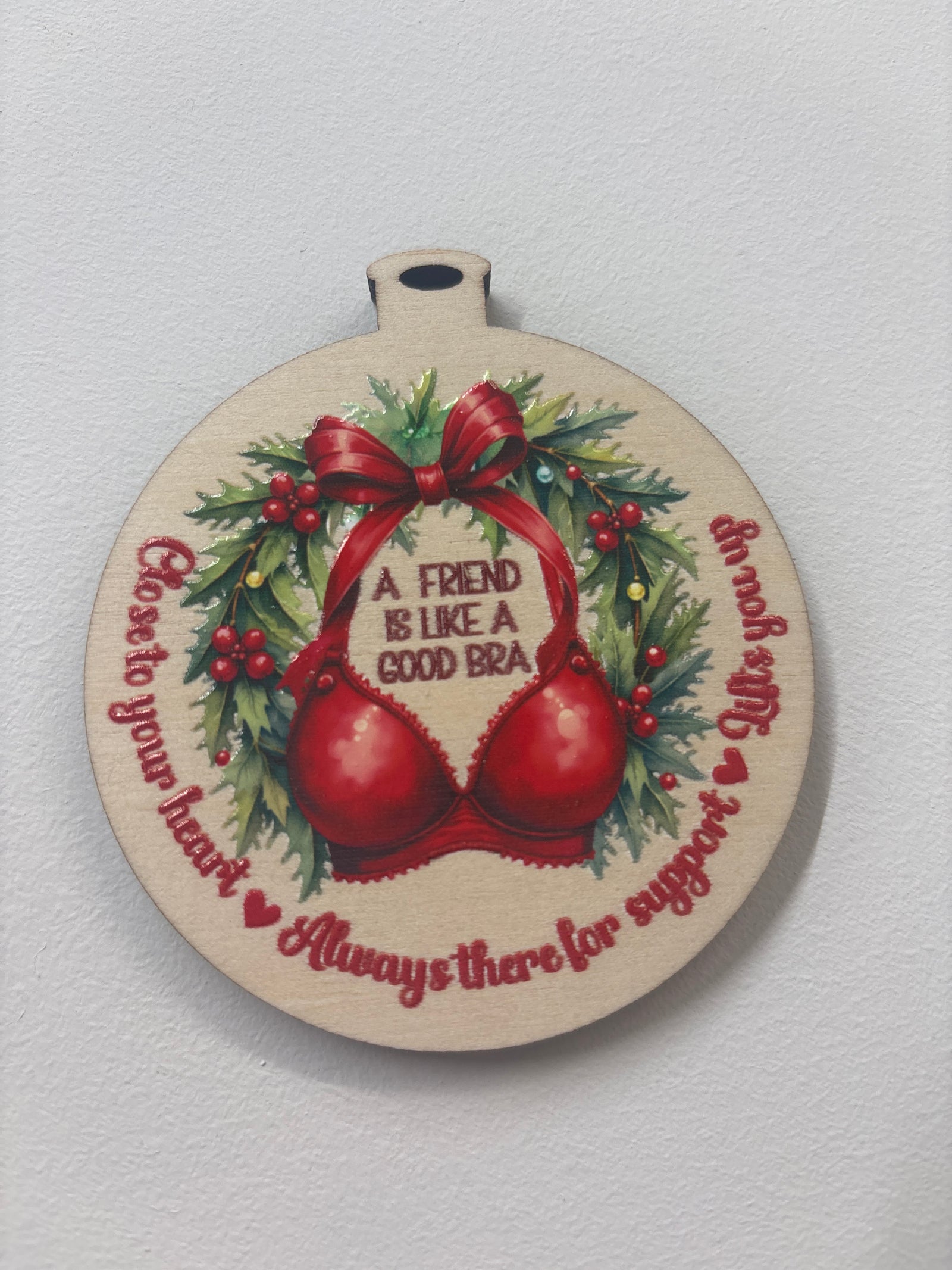A Good Bra Ornament