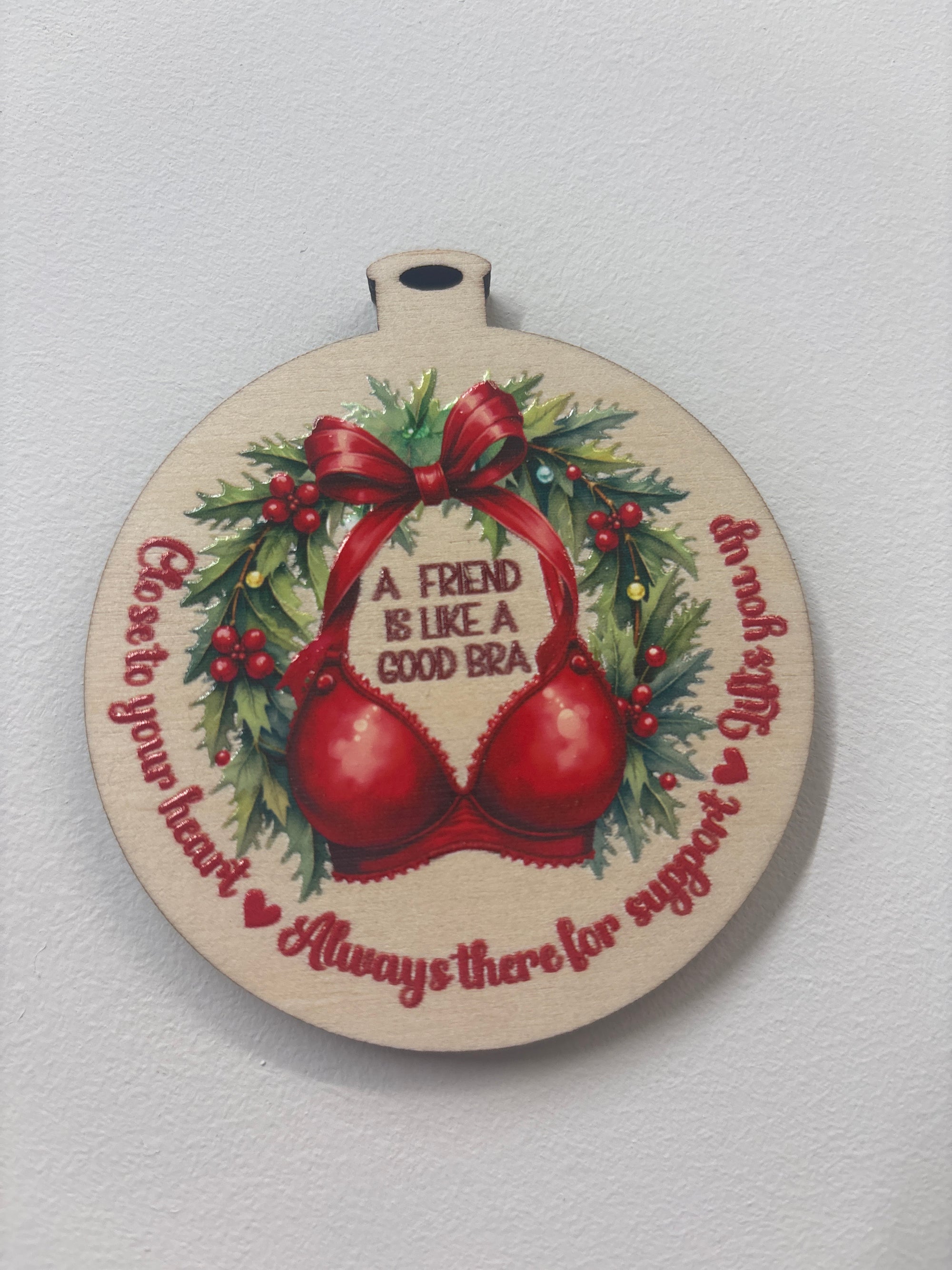 A Good Bra Ornament