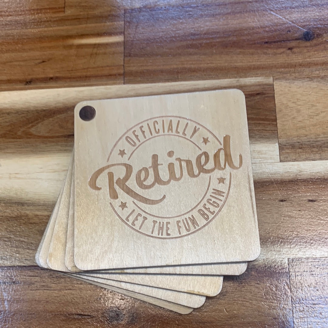 Officially Retired Coaster Set