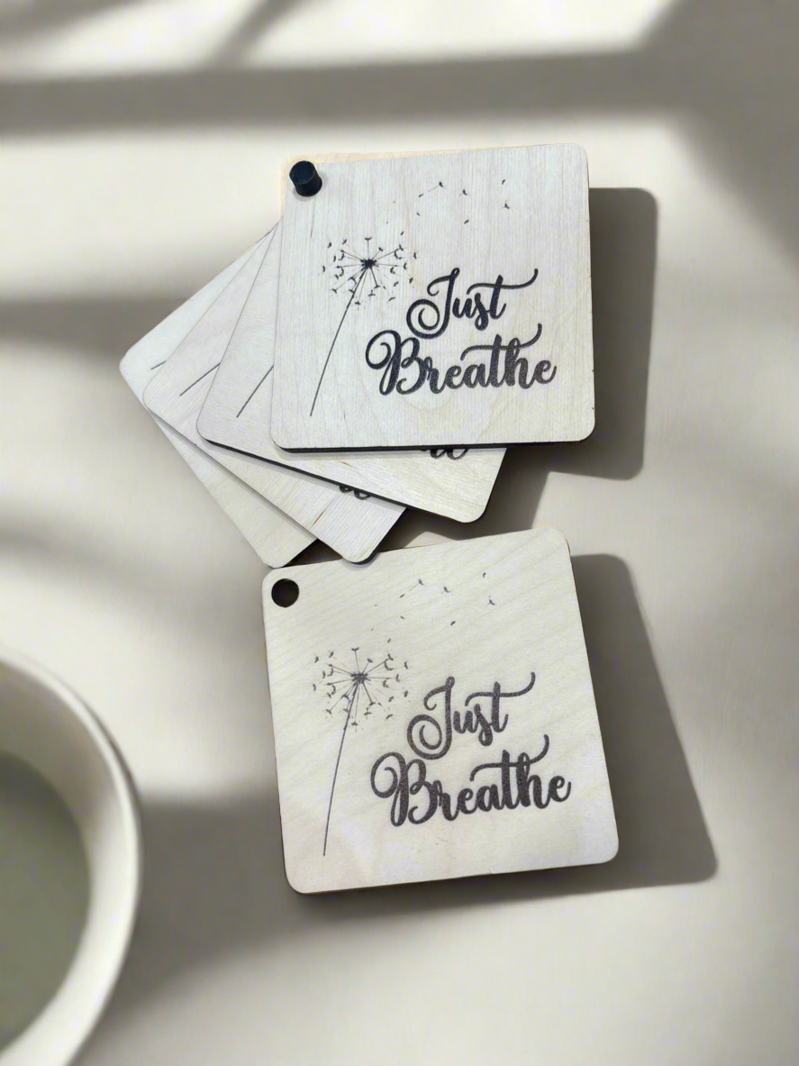 Just Breathe Coaster Set