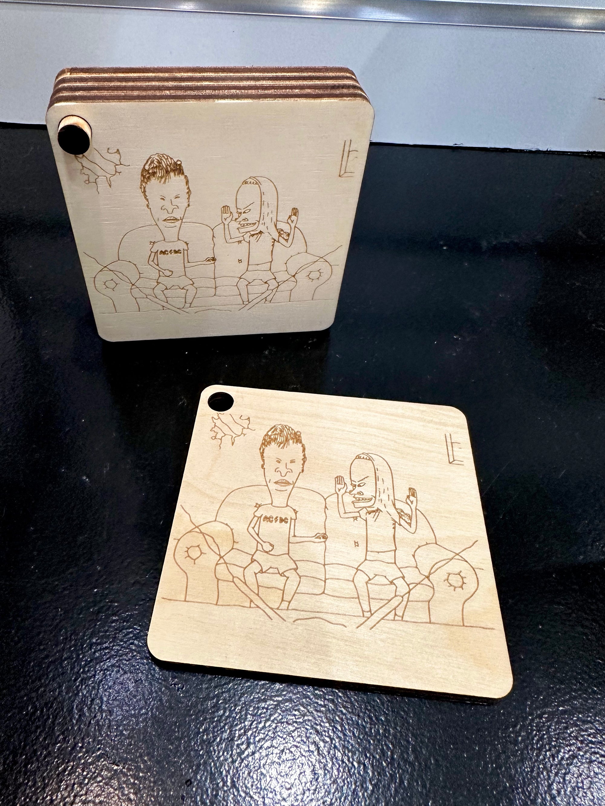 Beavis and Butthead Coaster Set