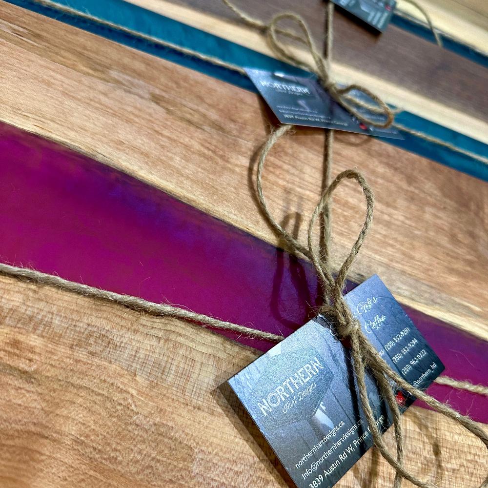 Charcuterie Boards with Epoxy