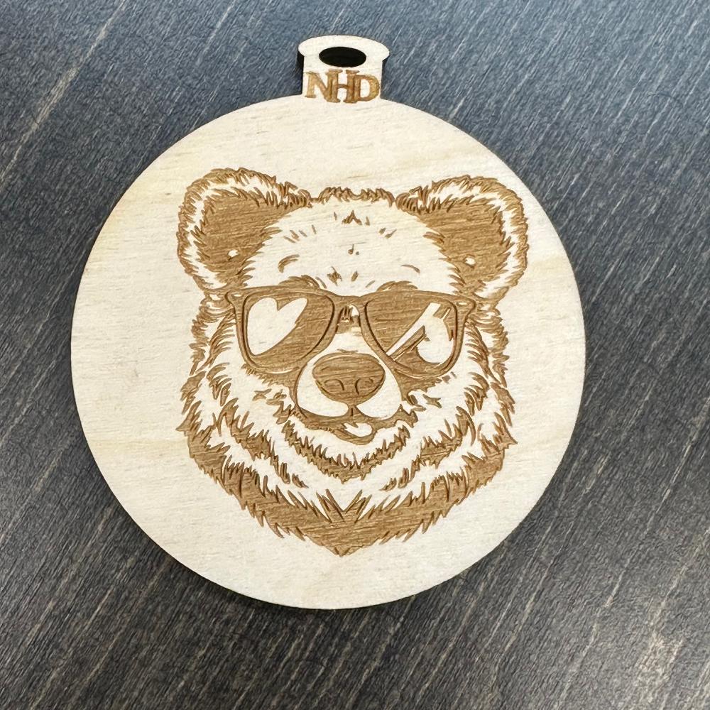 Bear in Shades Ornament