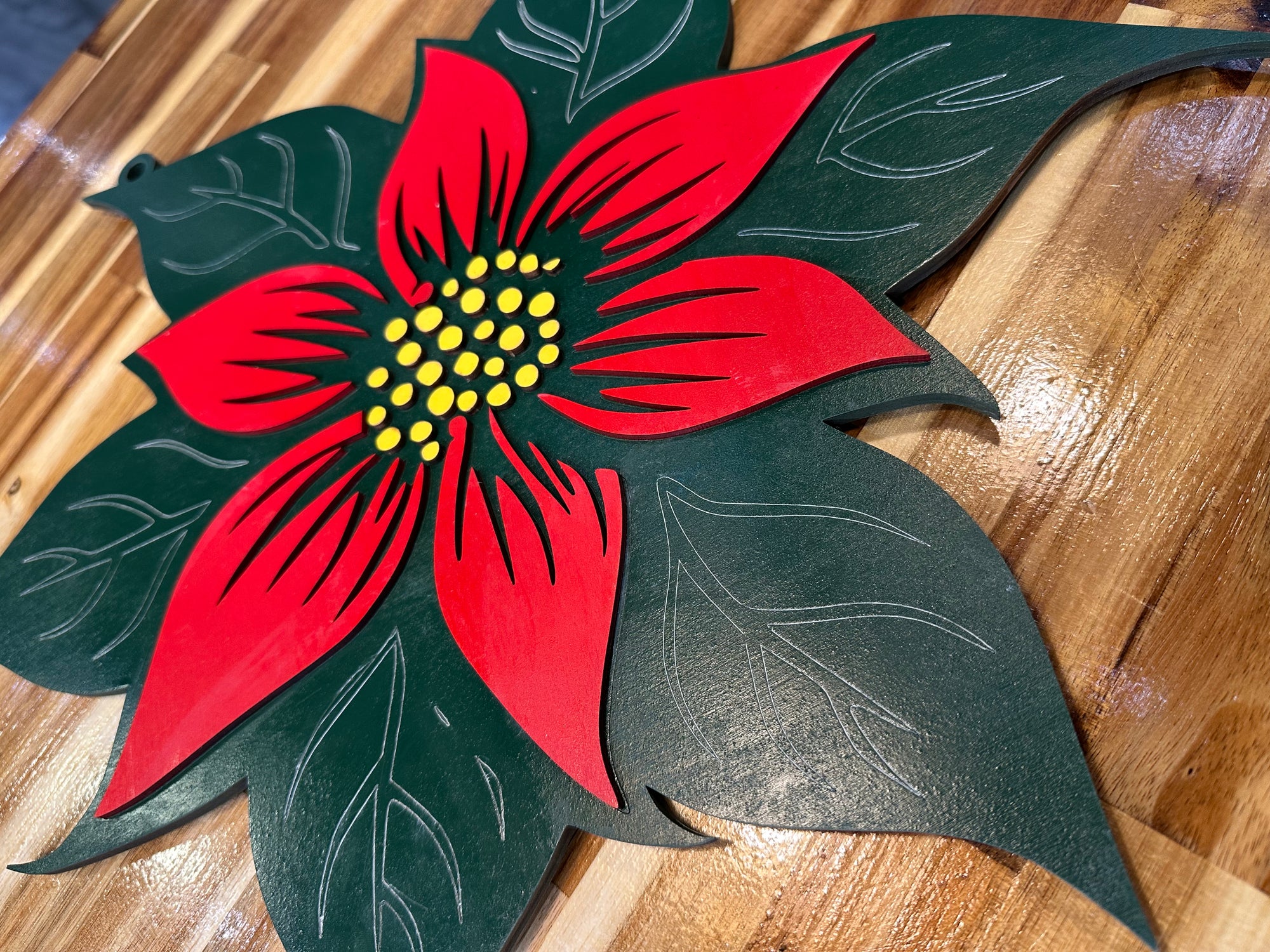 Poinsettia Decor