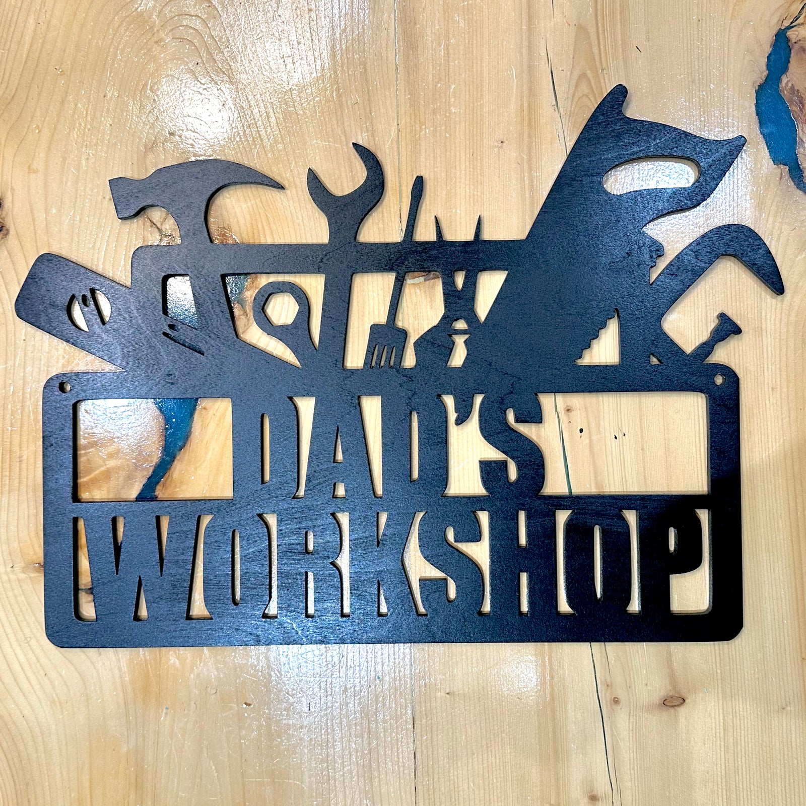 Dad's Workshop Sign