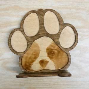 Dog Paw with Photo