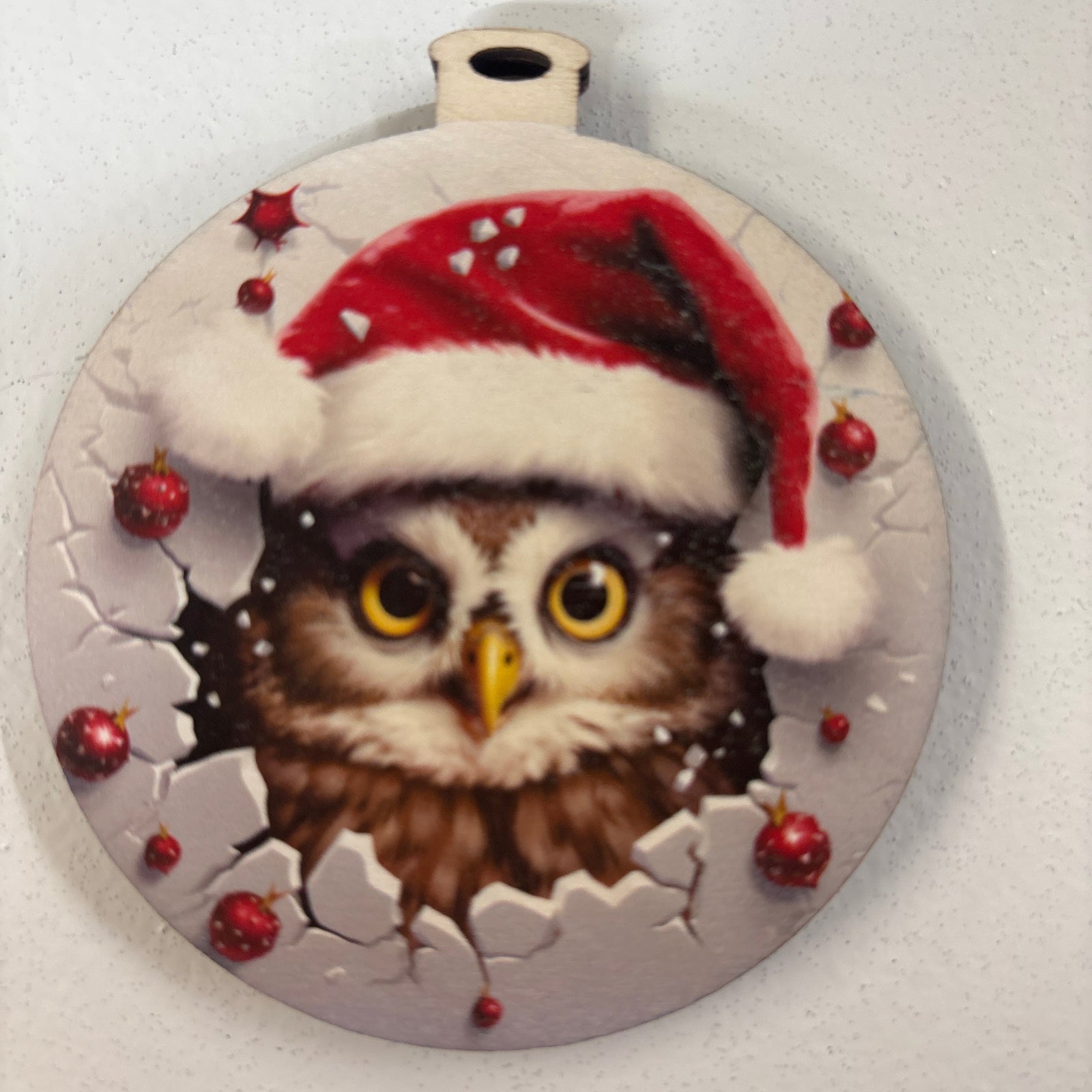 BT Owl Ornament