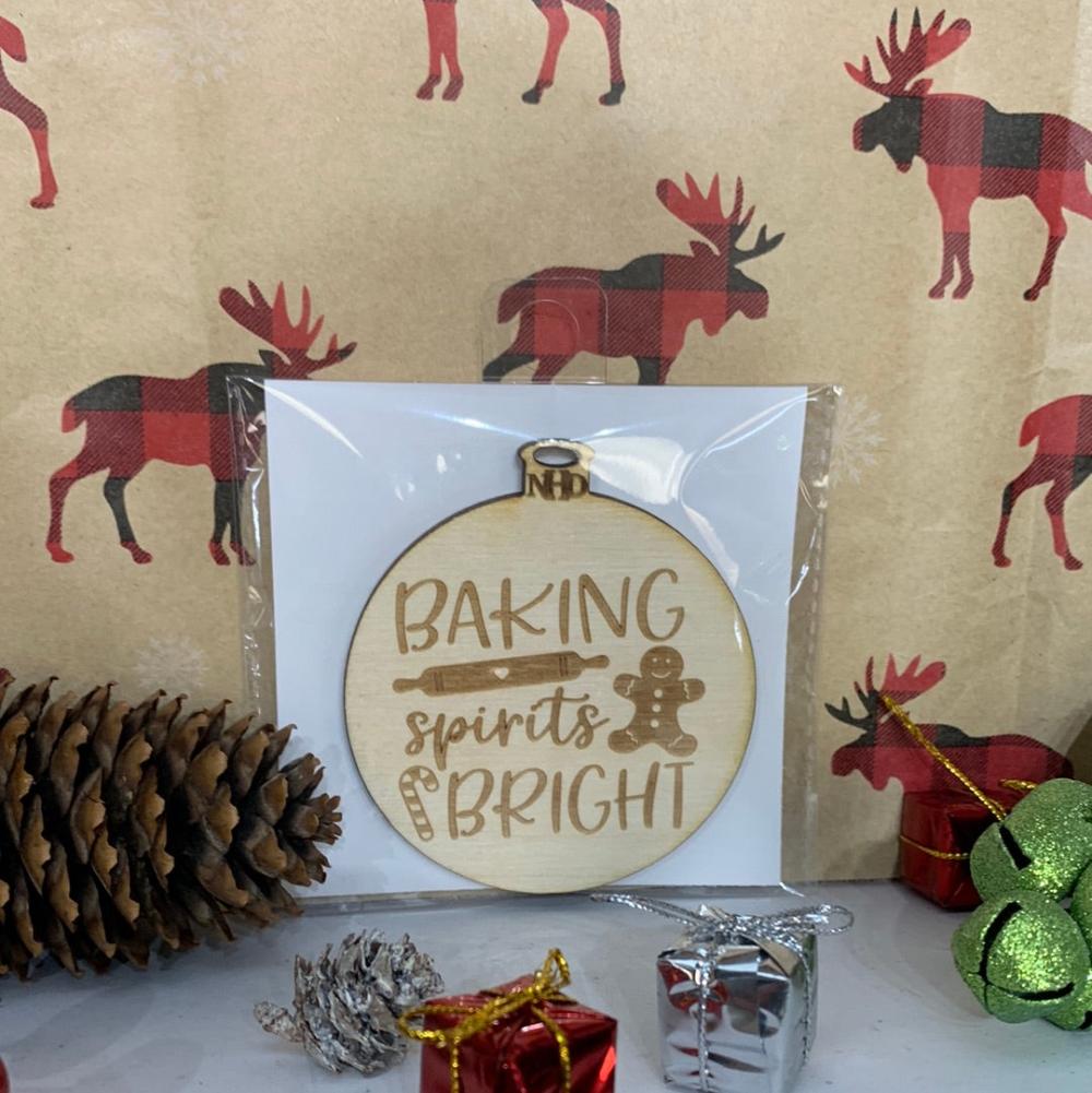Baking spirits bright Ornament