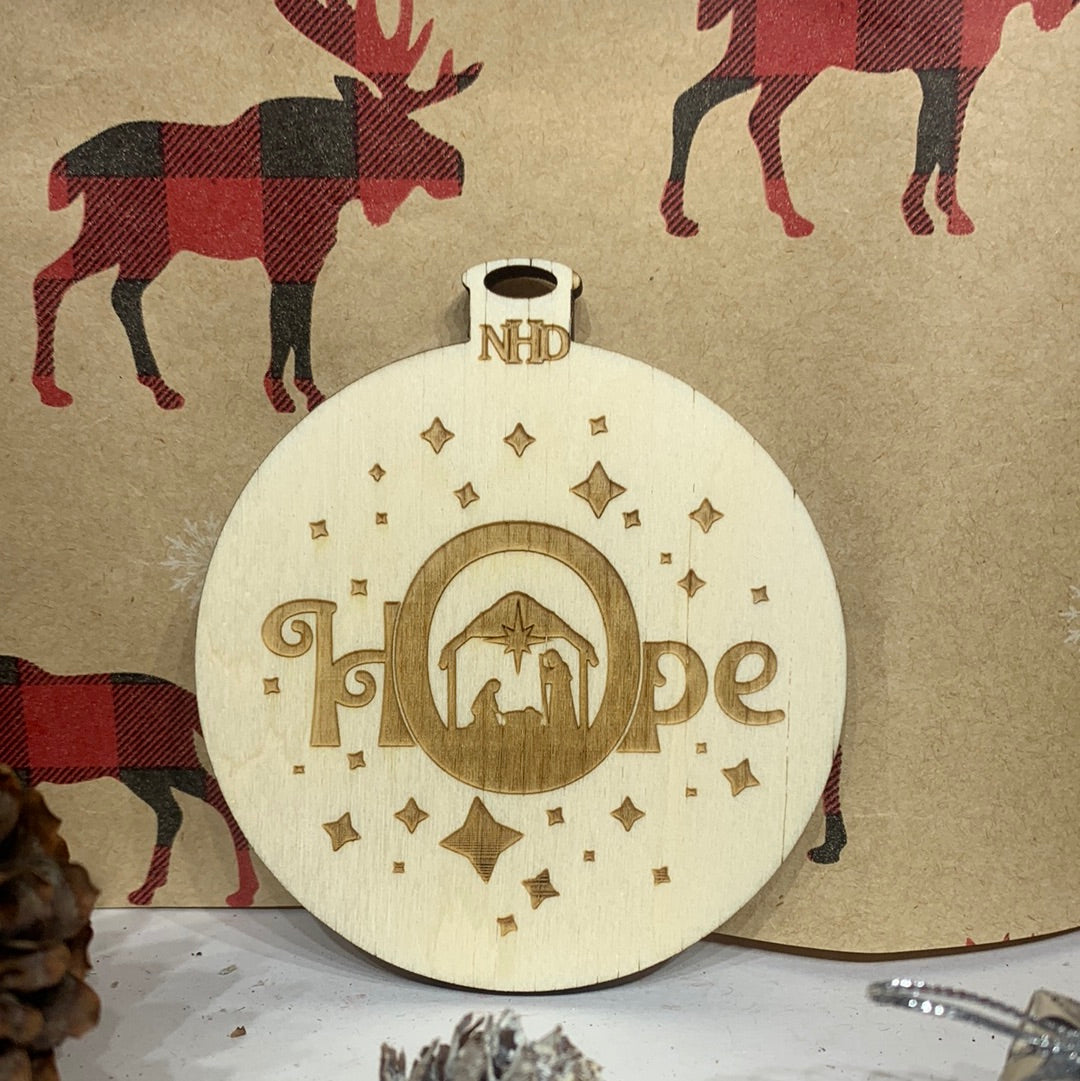 Hope religious Ornament