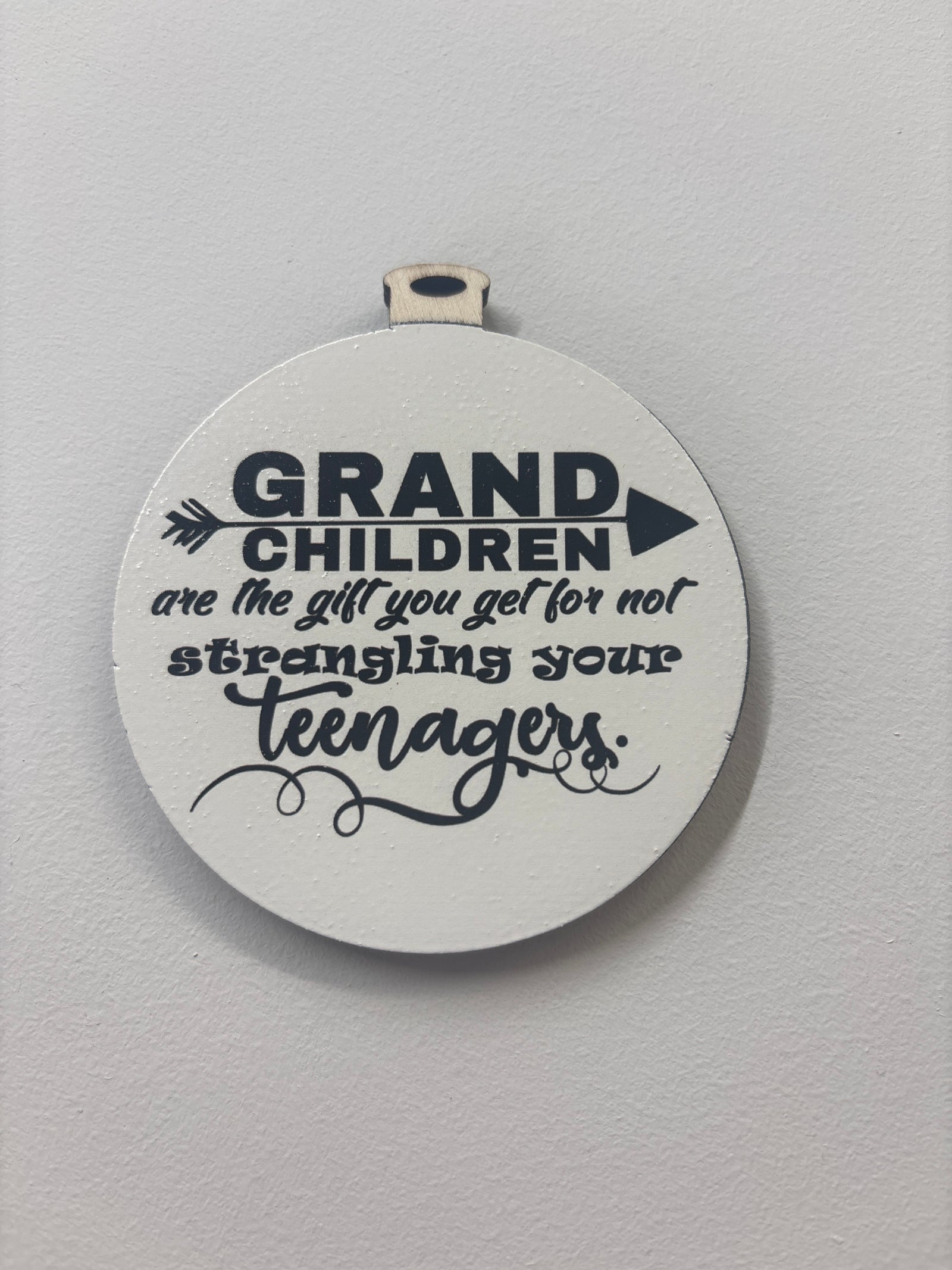 The gift of Grandchildren Ornament