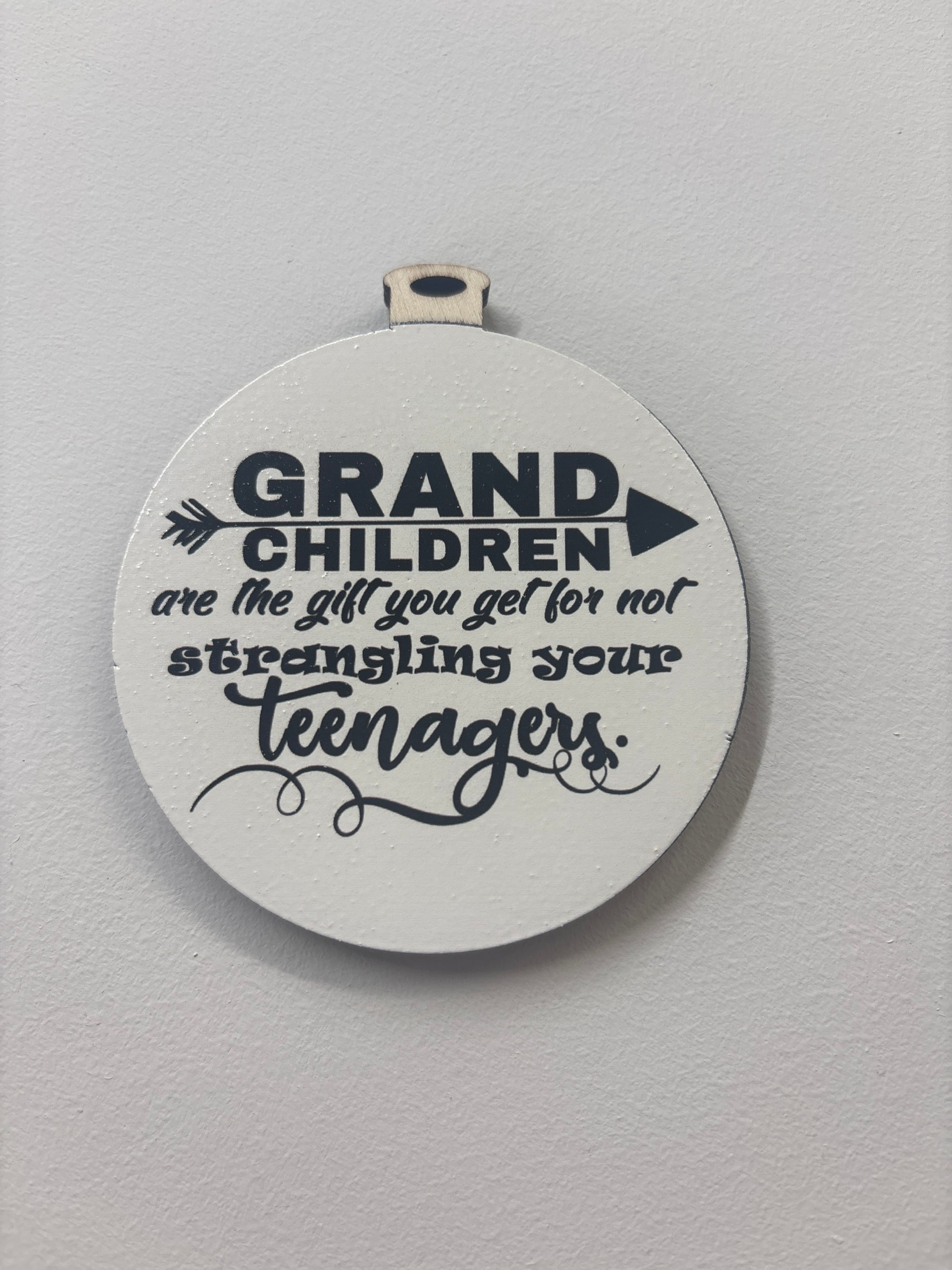 The gift of Grandchildren Ornament
