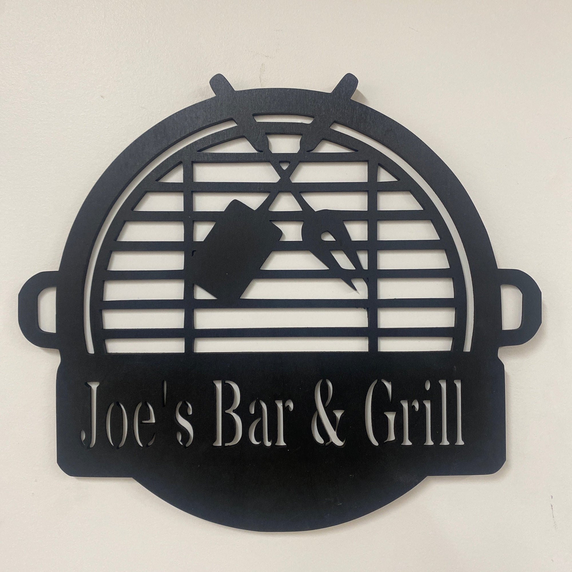 BBQ Grill Personalized Sign