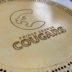 Prince George Cougars crib board
