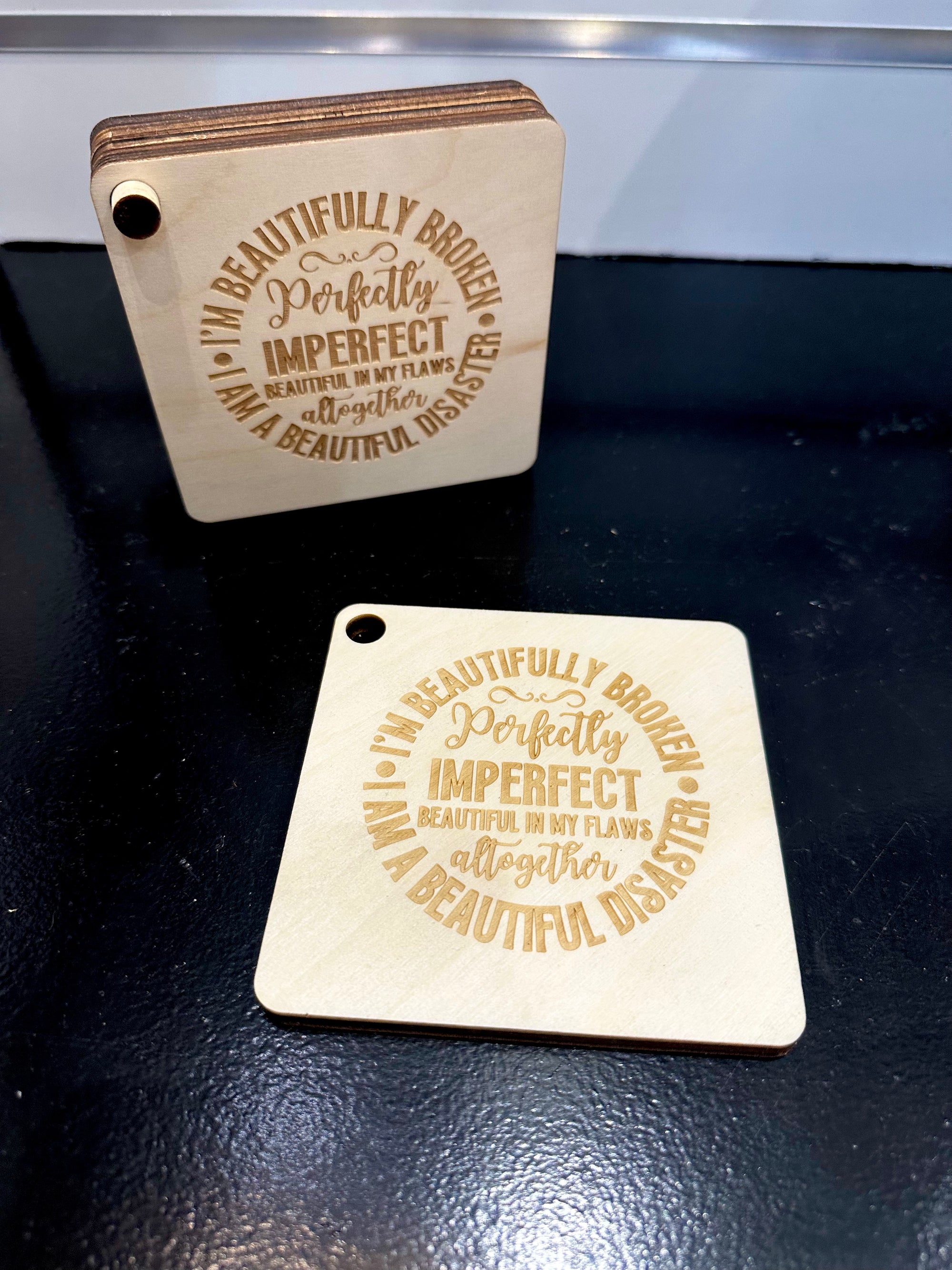 Perfectly Imperfect Coaster Set