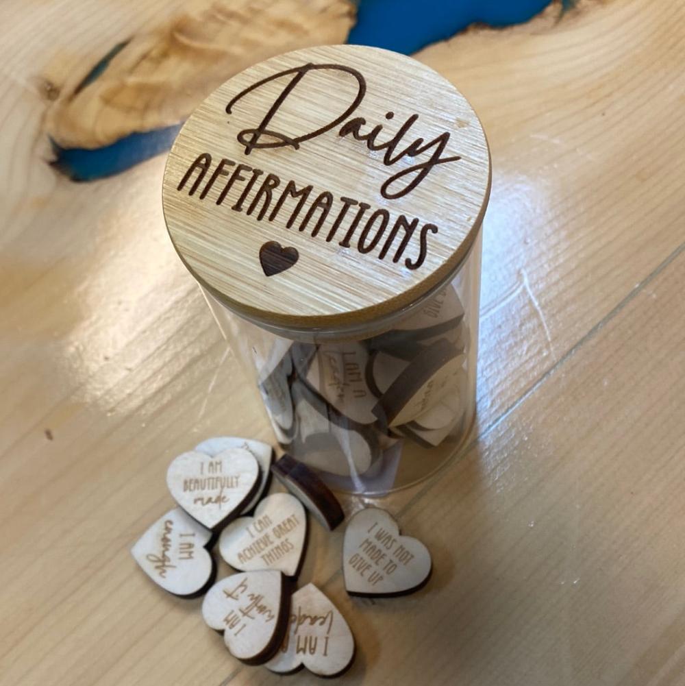 Daily Affirmations Jar