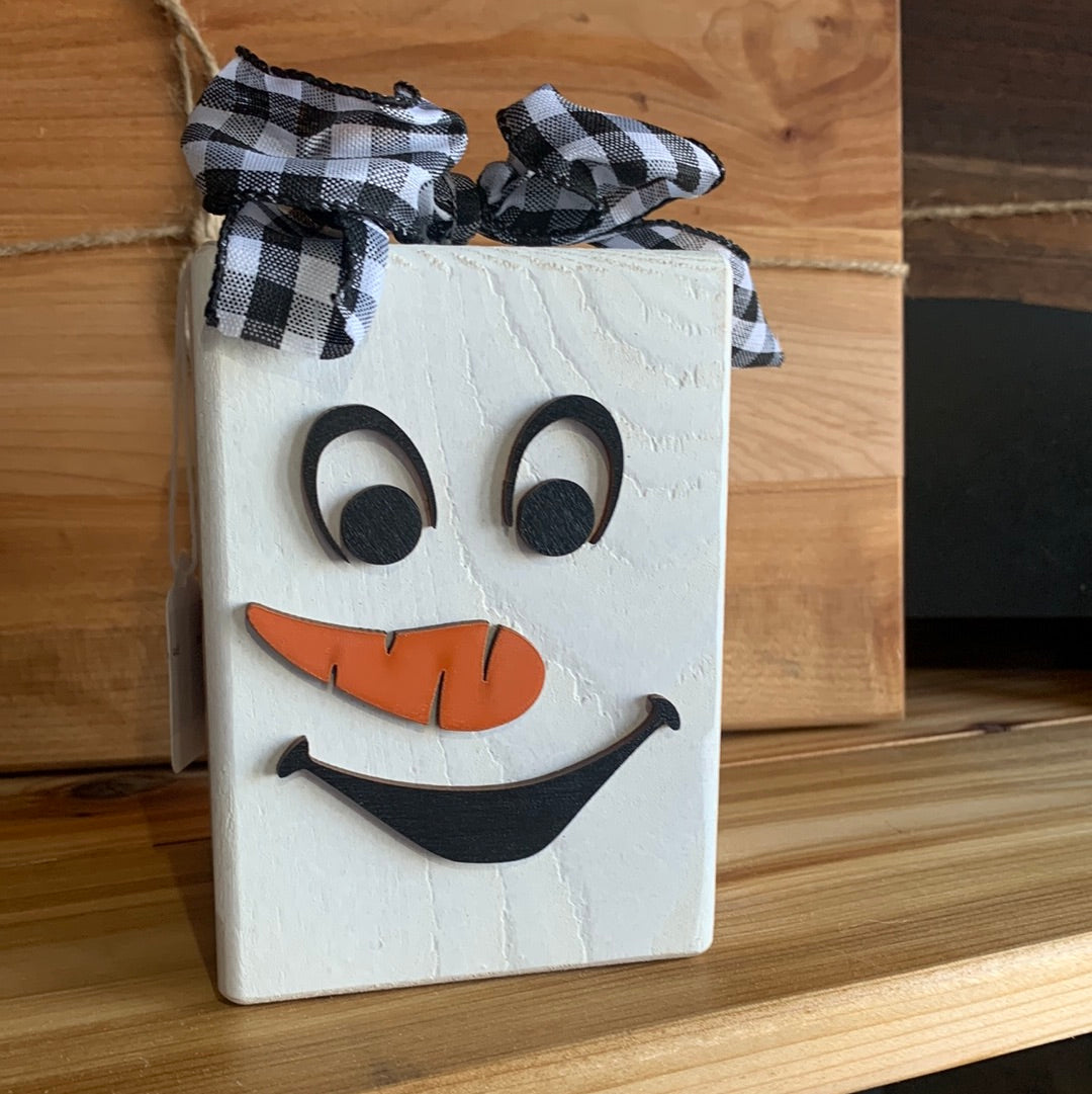 Snowman Blocks