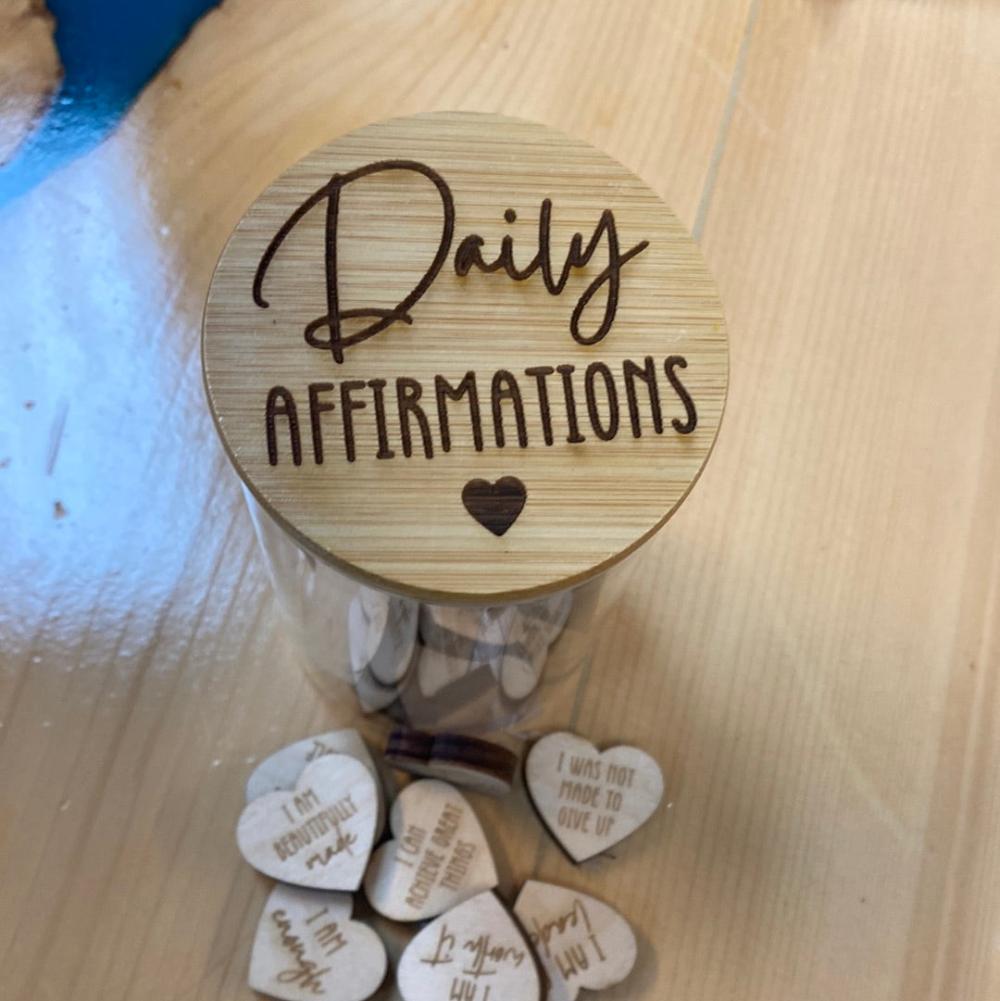 Daily Affirmations Jar