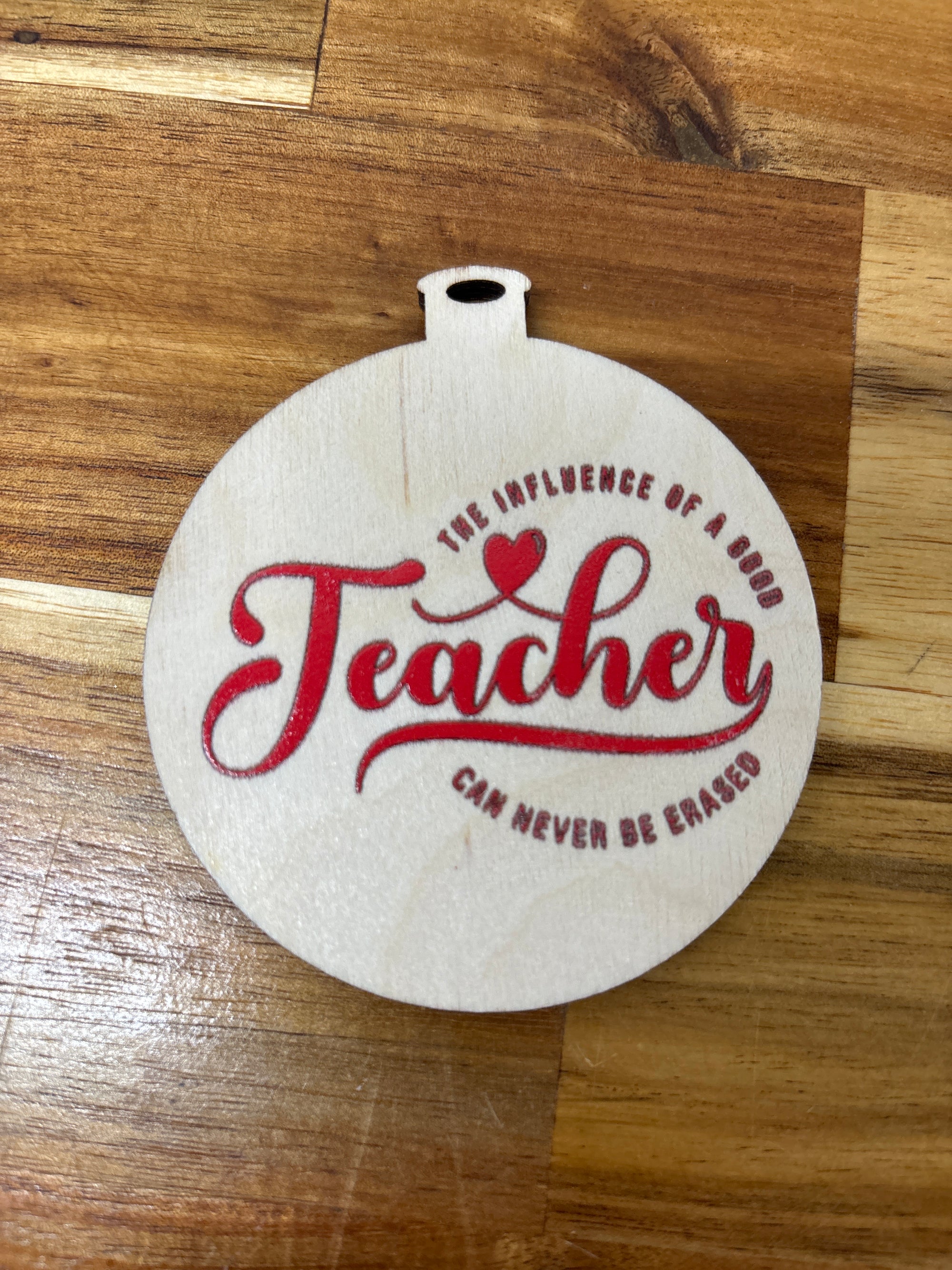 The Influence of a Good Teacher Ornament