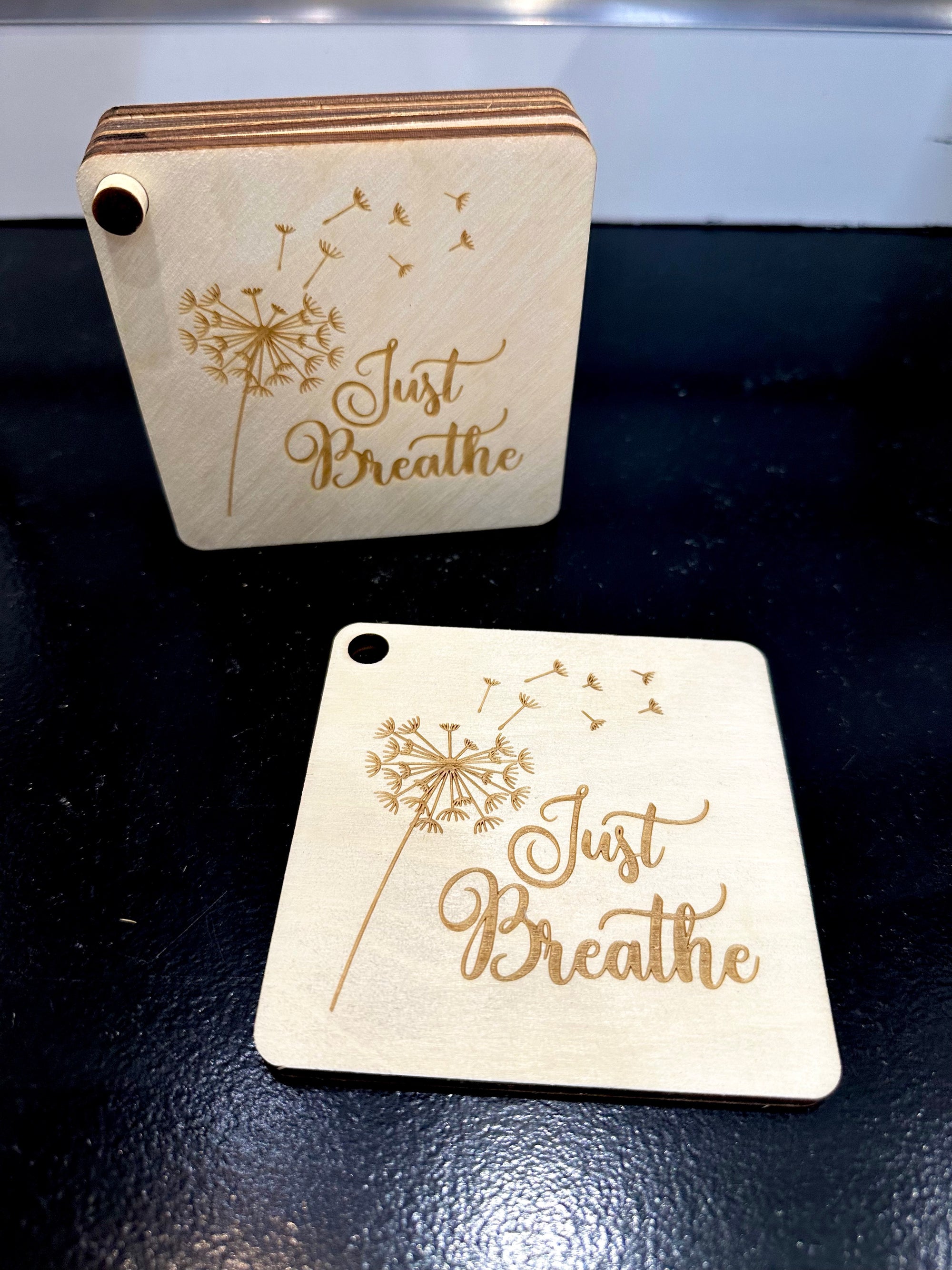 Just Breathe Coaster Set