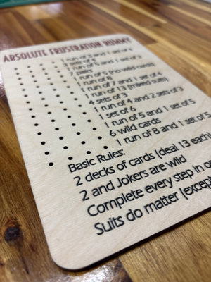 Frustration Rummy