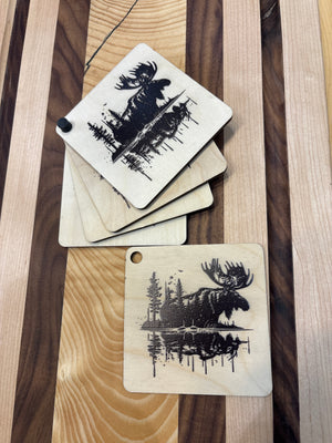 Moose Coaster Set