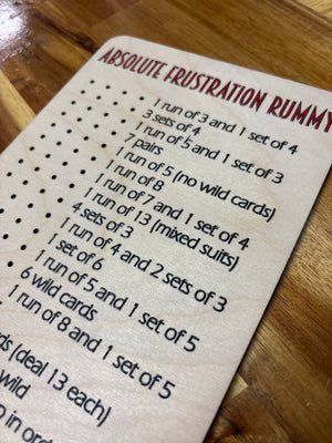 Frustration Rummy