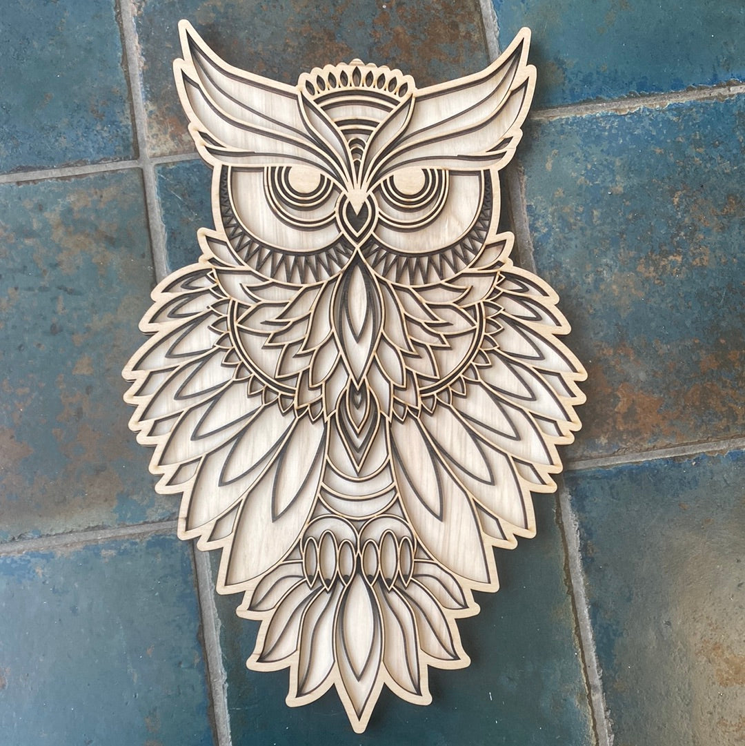 Owl Multilayer - Northern Heart Designs