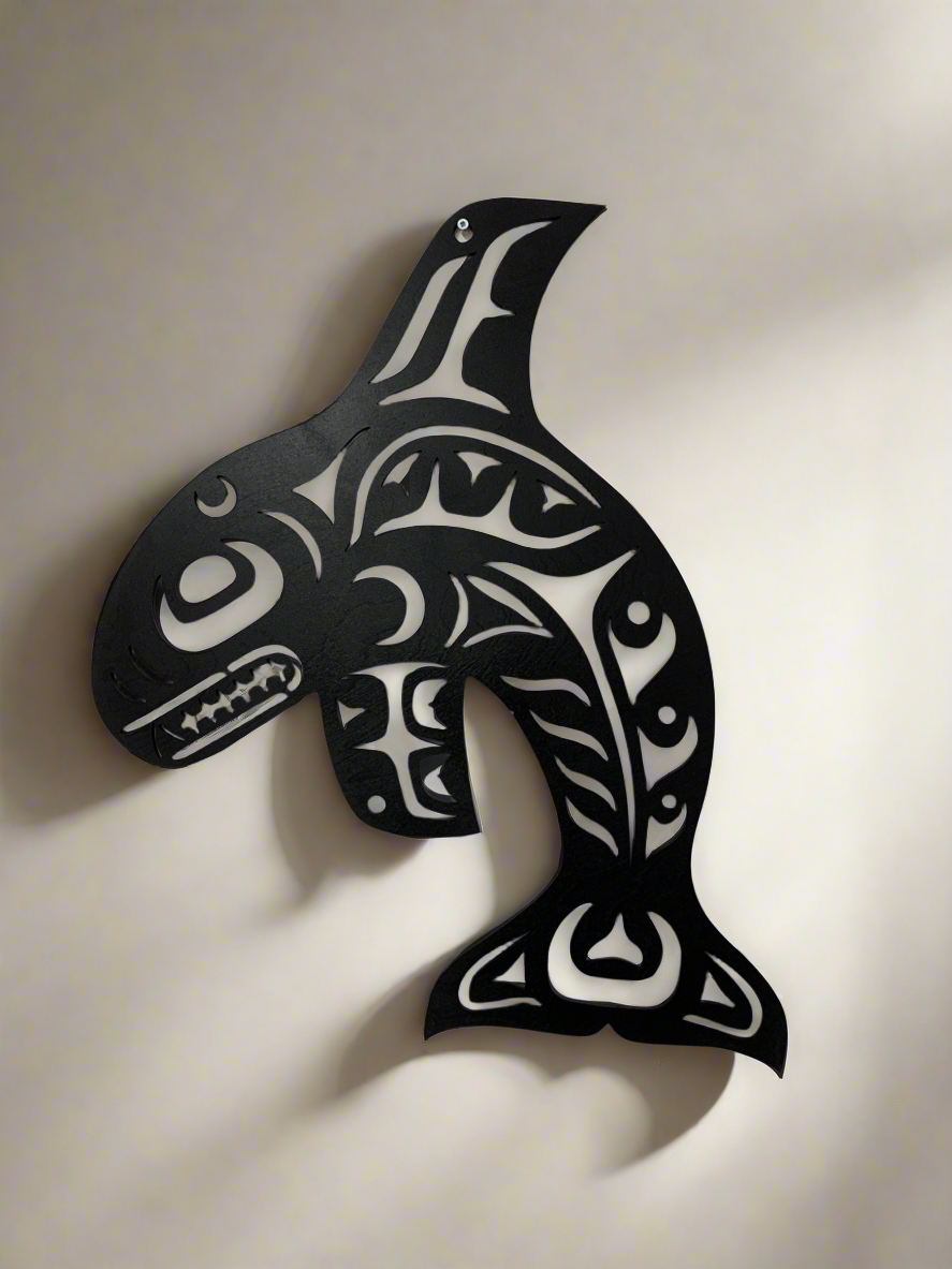 Indigenous Orca Decor