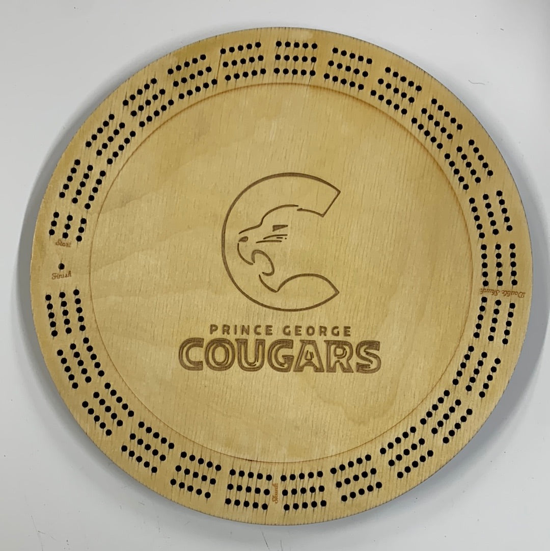 Prince George Cougars Crib Board