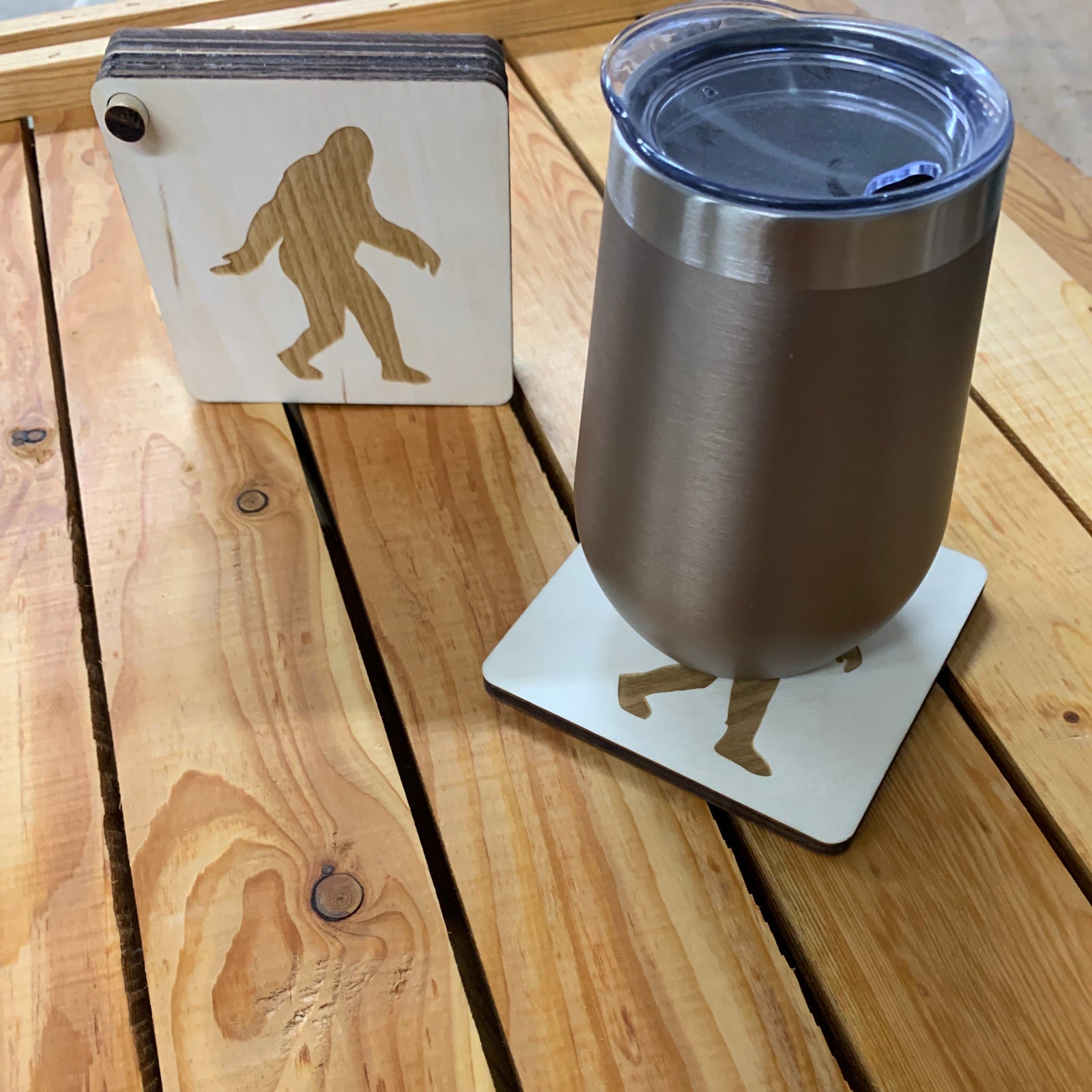 Sasquatch Coaster Set
