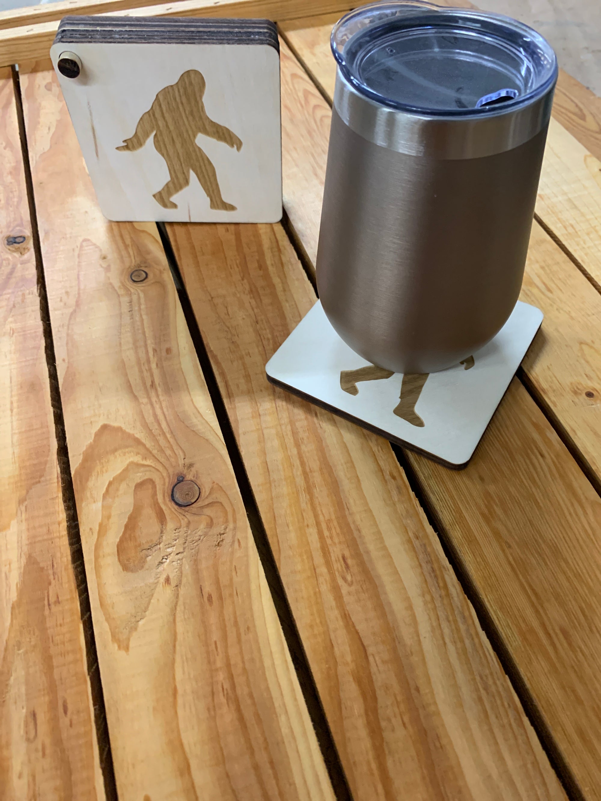 Sasquatch Coaster Set