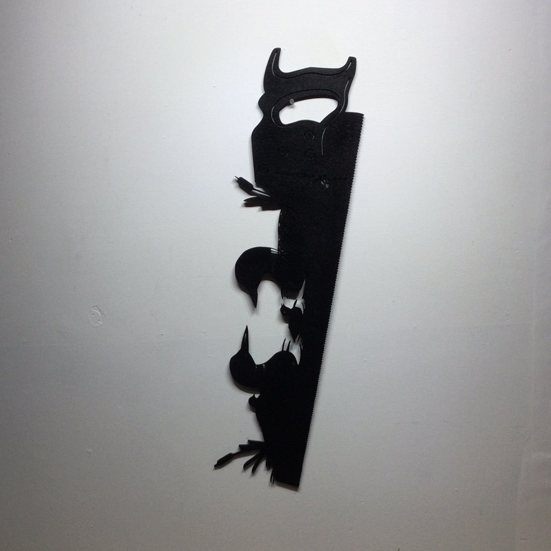 Hand Saw with Loon