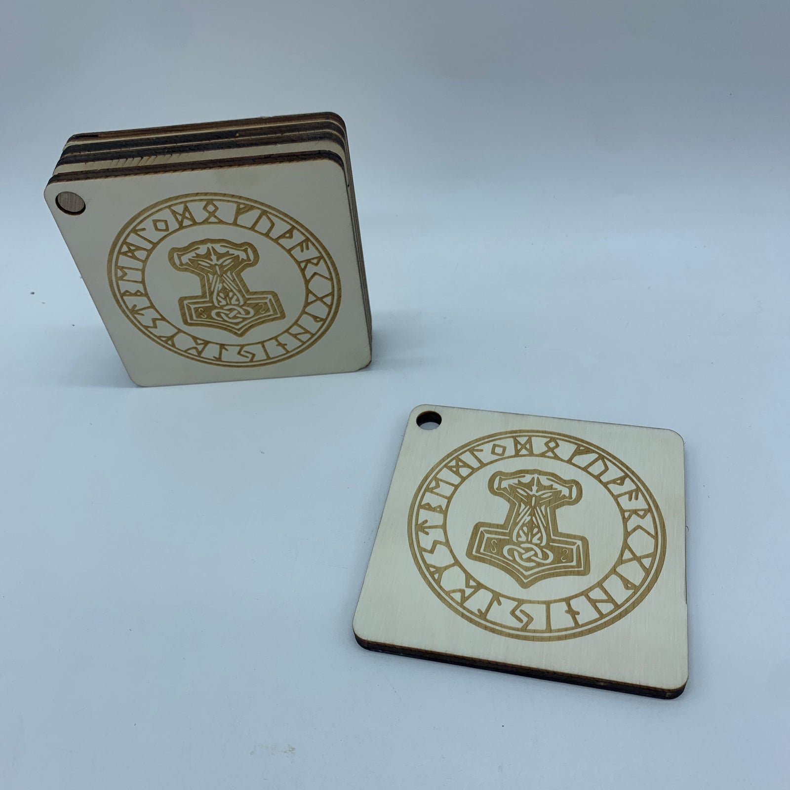 Thor Hammer Coasters