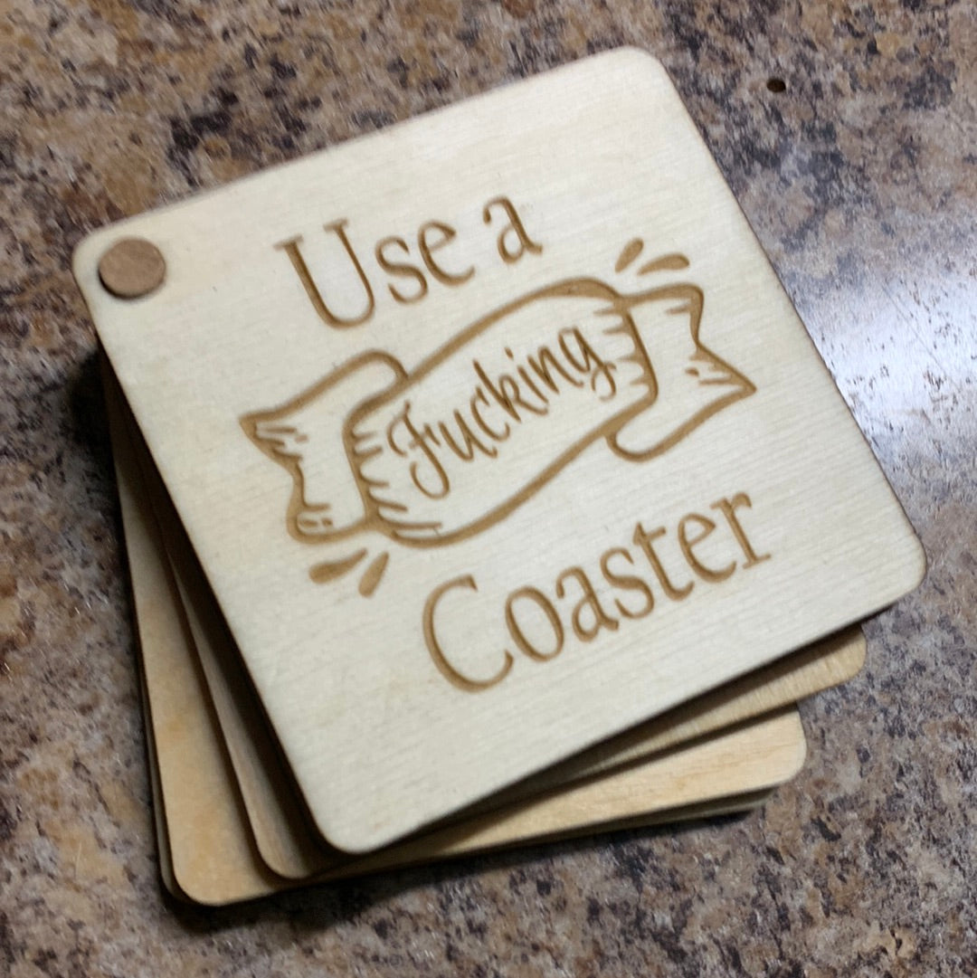 Use a fucking coaster set