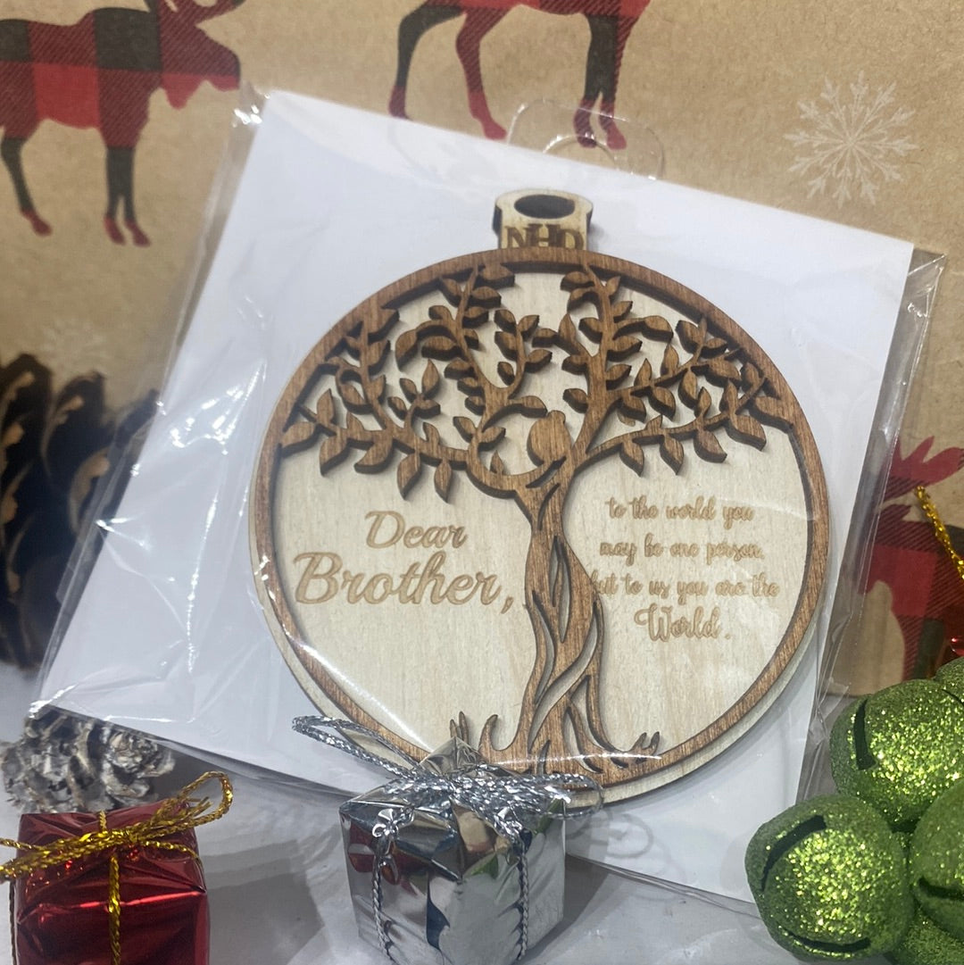 Dear Brother Ornament