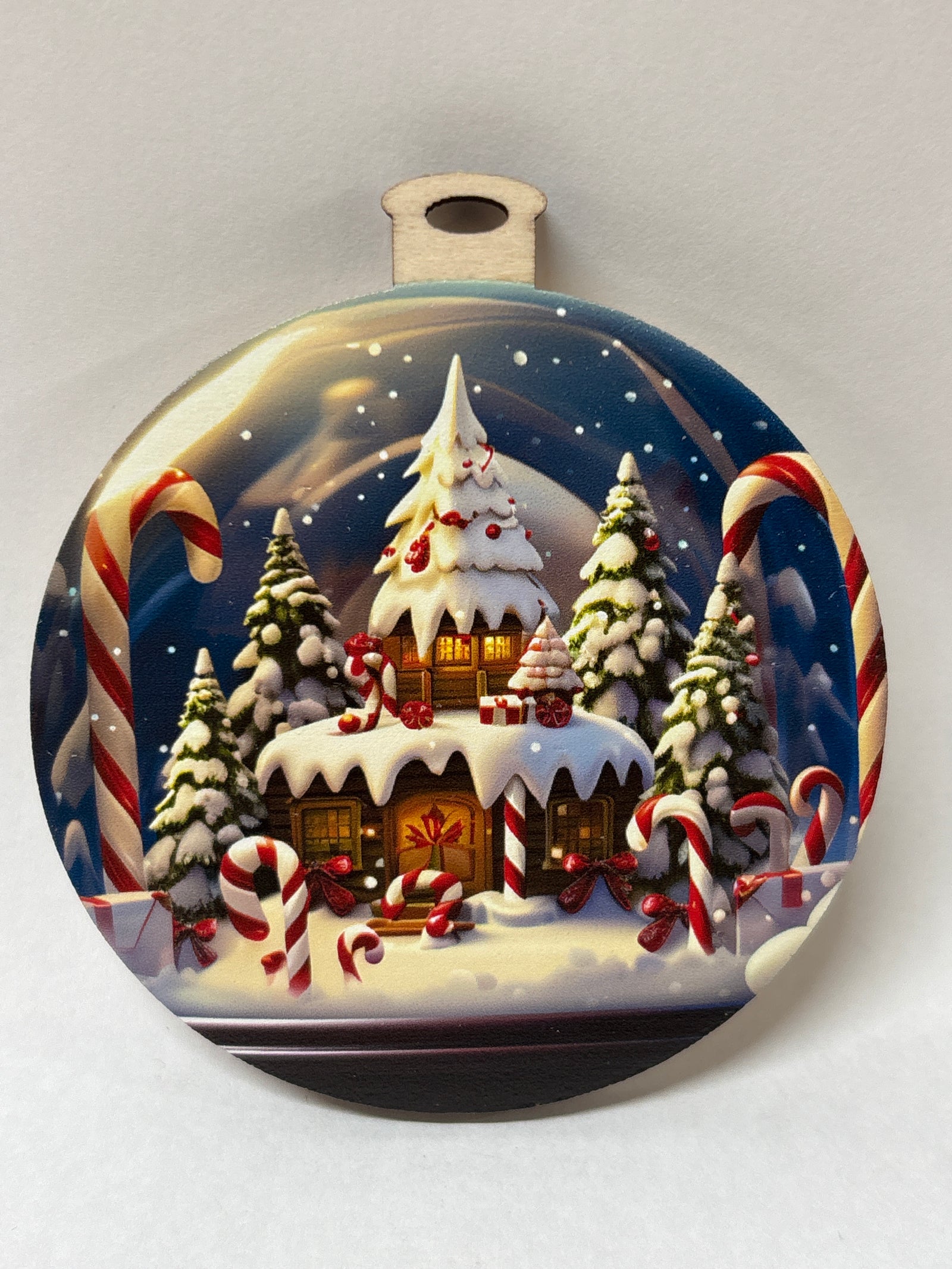 Gingerbread Church SG Ornament