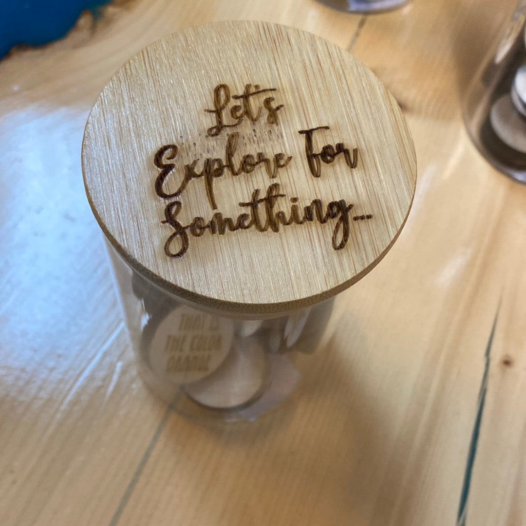 Let's Explore Something Jar