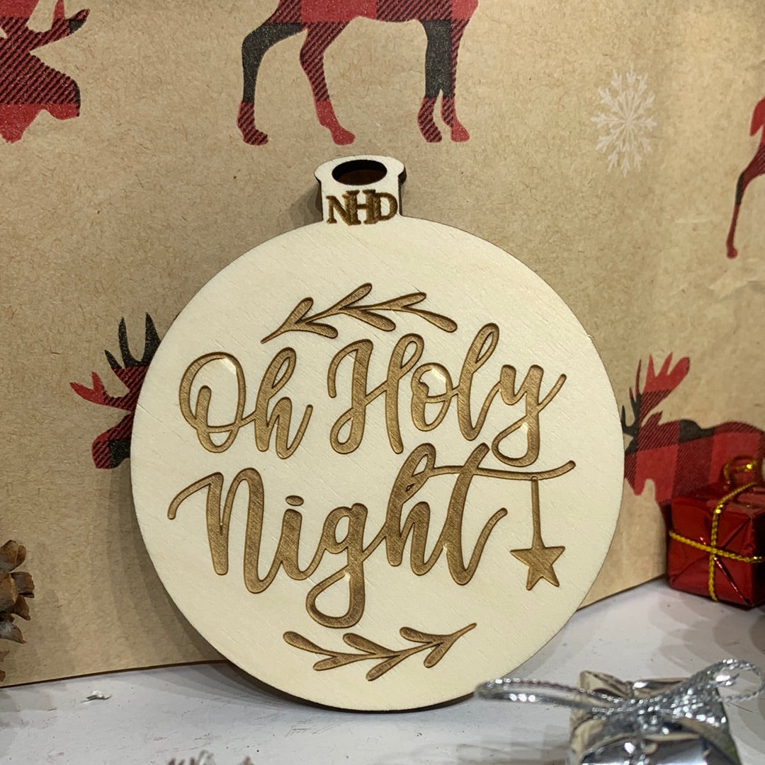 Oh Holy Night Ornament