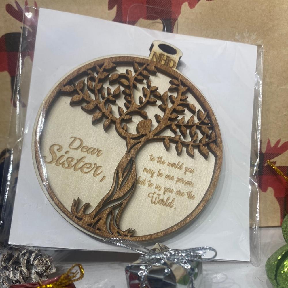 Dear Sister Ornament