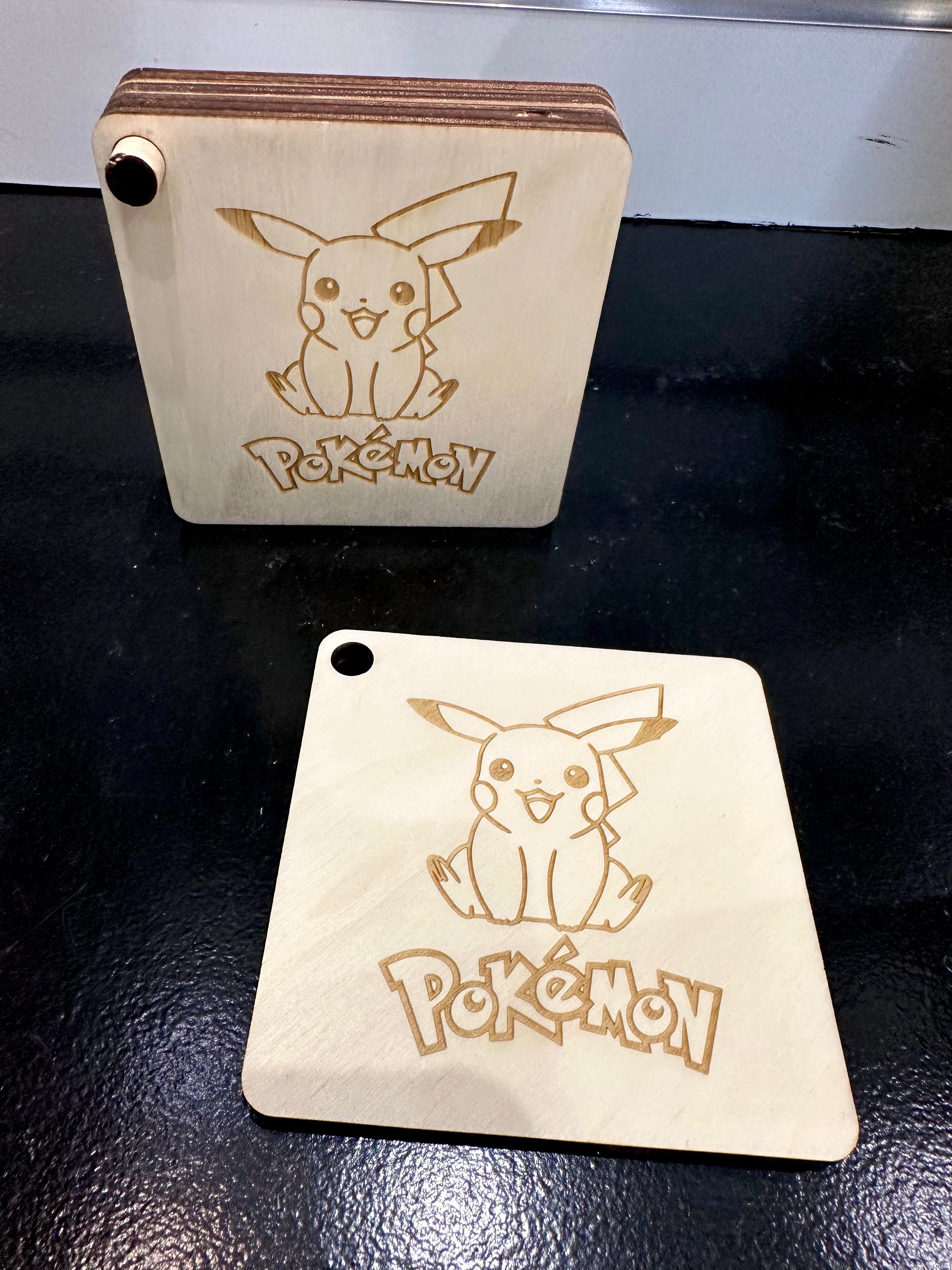 Pikachu Coaster Set