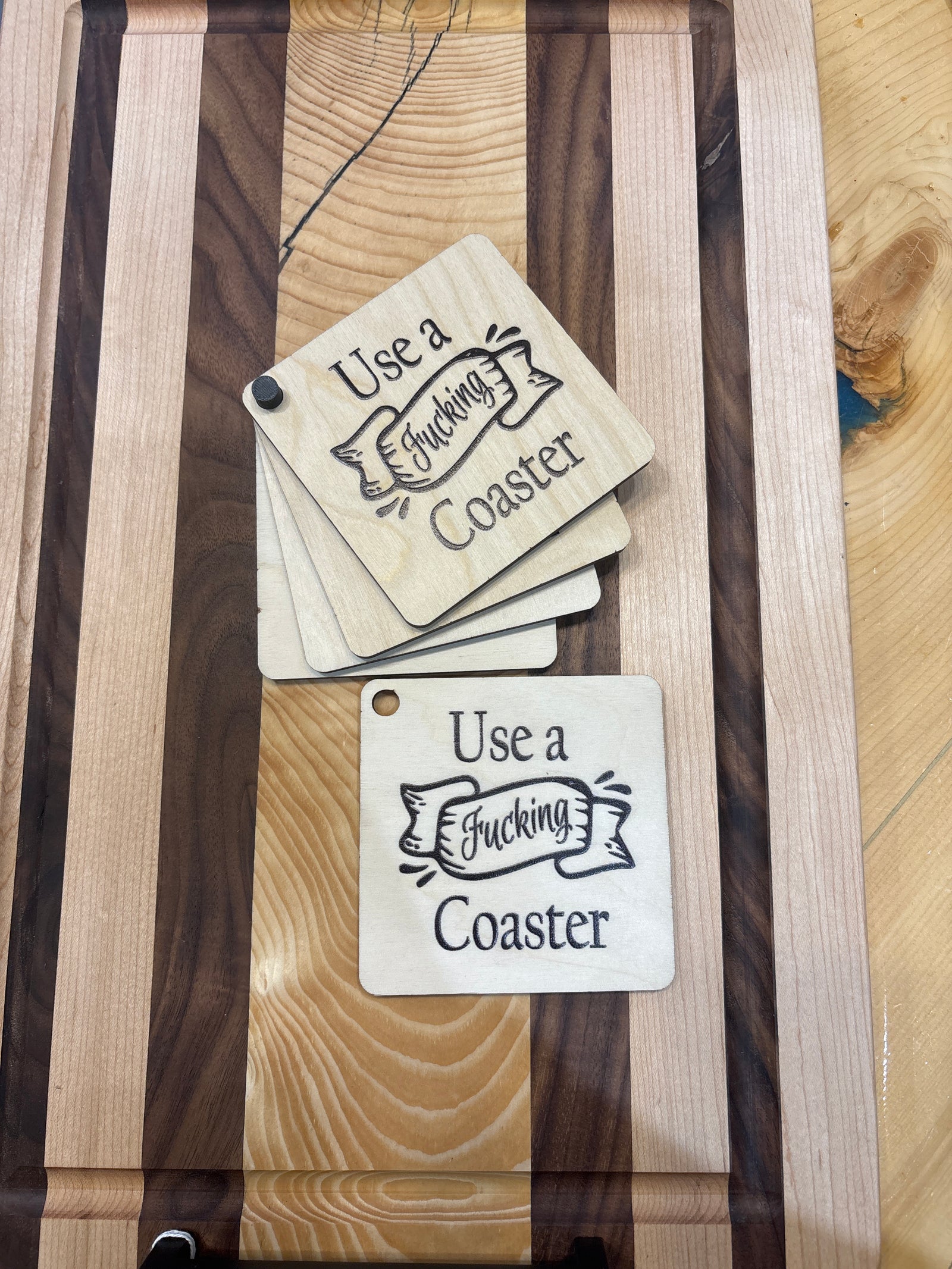 Use a Fucking Coaster Set