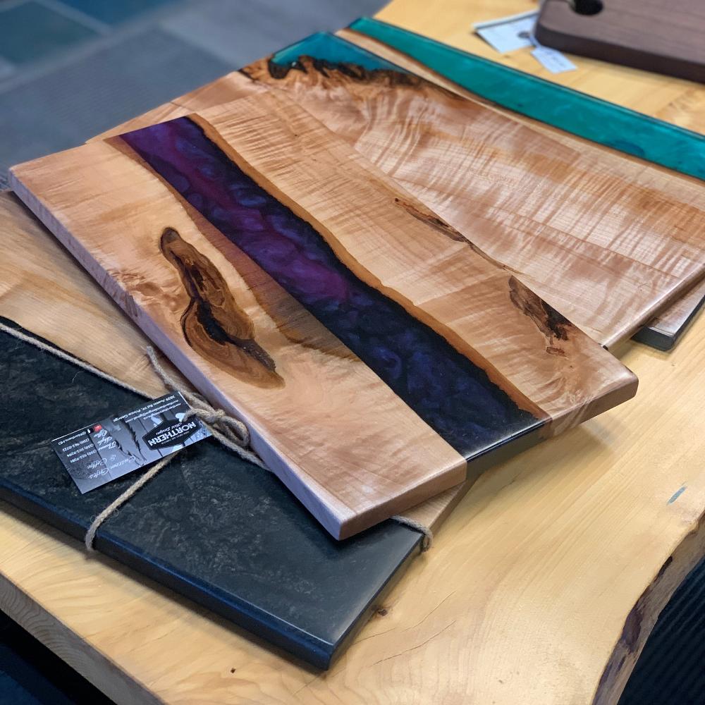 Charcuterie Boards with Epoxy