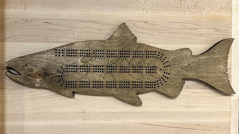 Crib Board Salmon