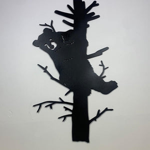 Black Bear Cub In Tree - Northern Heart Designs