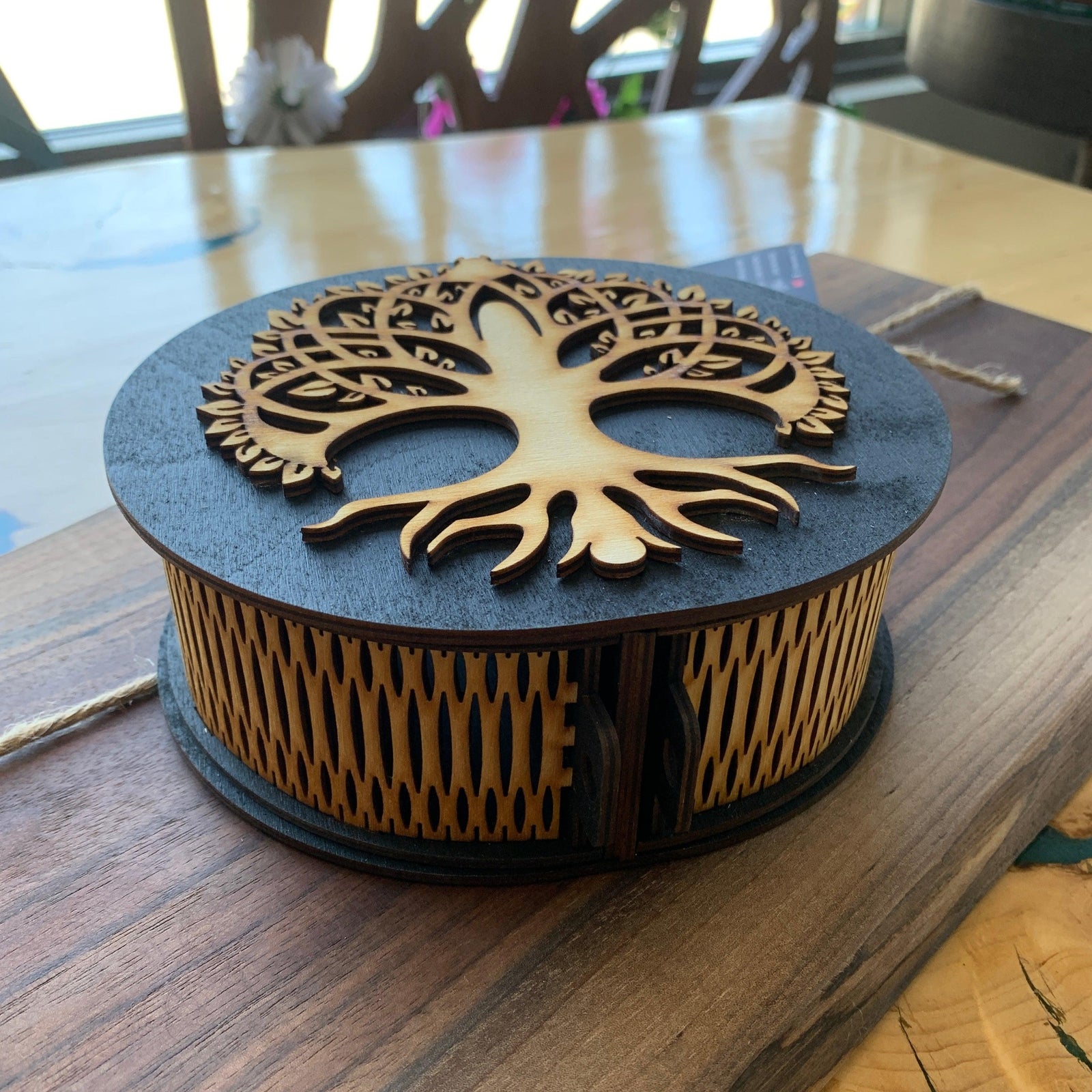 box with tree of life - Northern Heart Designs