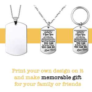 Dog tags with custom engraving - Northern Heart Designs